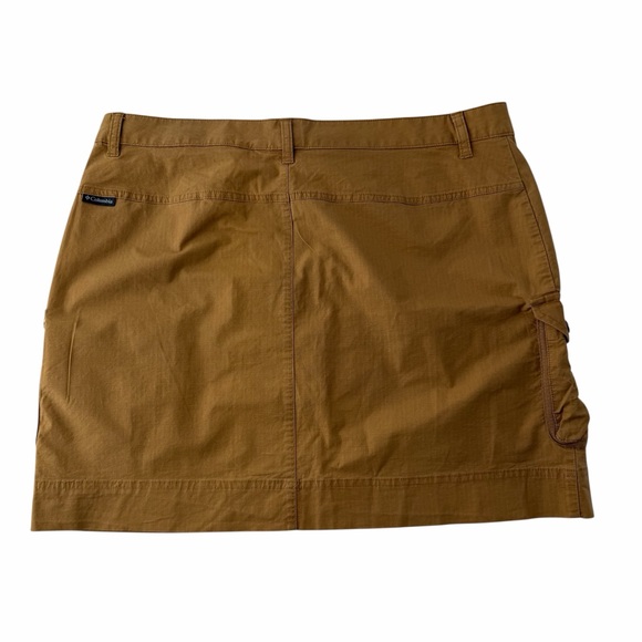 Columbia Tan Cargo Mini Skirt - Picture 2 of 10